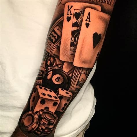 gamble tattoo|25+ Gambling Tattoo Ideas That You Can Risk It All On!.